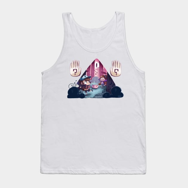 Gravity Falls Tank Top by ShannonDraws